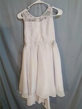 Joy Kids White  party / communion / flower girl dress